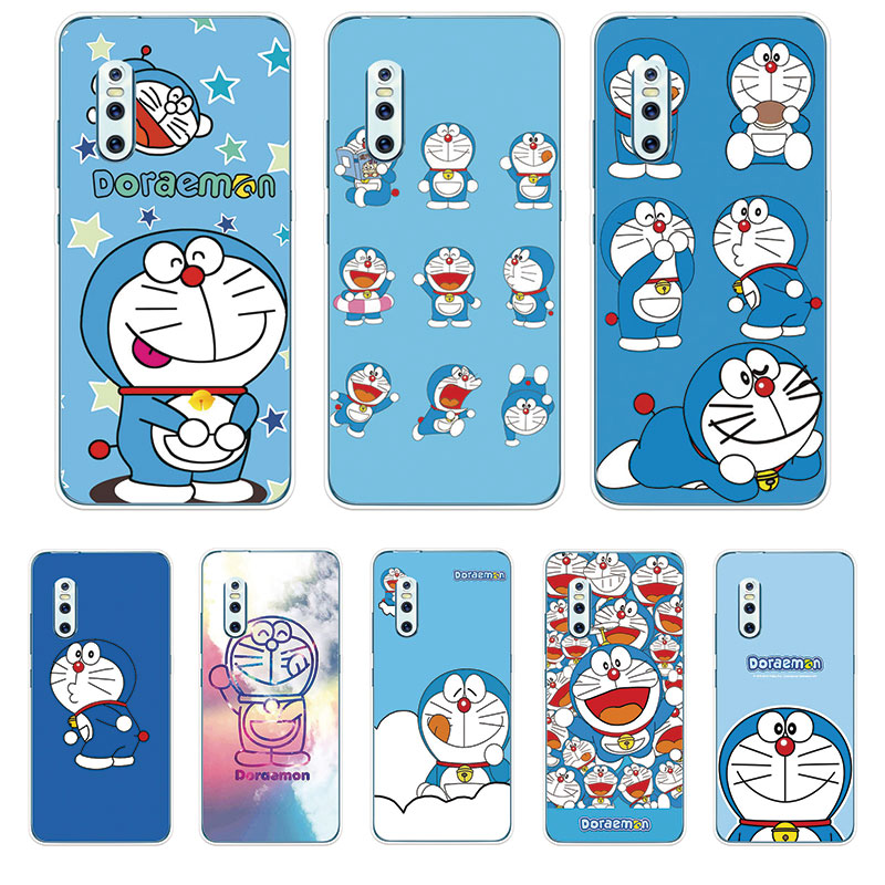 Ốp Lưng Vivo V9 V7 Plus V11 Pro V15 Plus Pro TPU mềm Case Doraemon