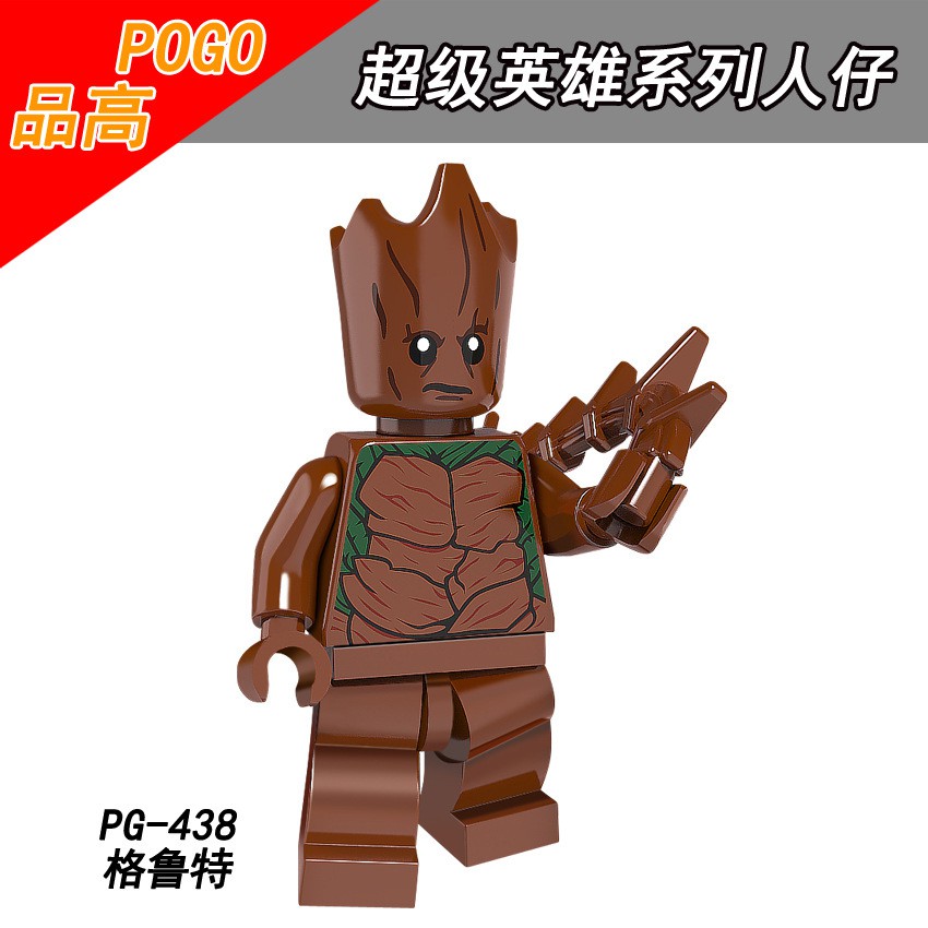 Mô hình lắp ráp Non Lego Hero PG8109 1 bộ  8 mẫu không kèm hộp