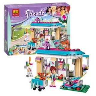Lắp ráp kiểu lego friends 10537 - Trạm y tế thú cưng