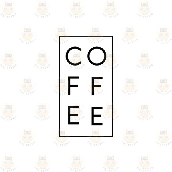 Bình Thủy Tinh Trong Suốt Hình Coffee - Tỉ Mỉ Studio - Mã 2507CG