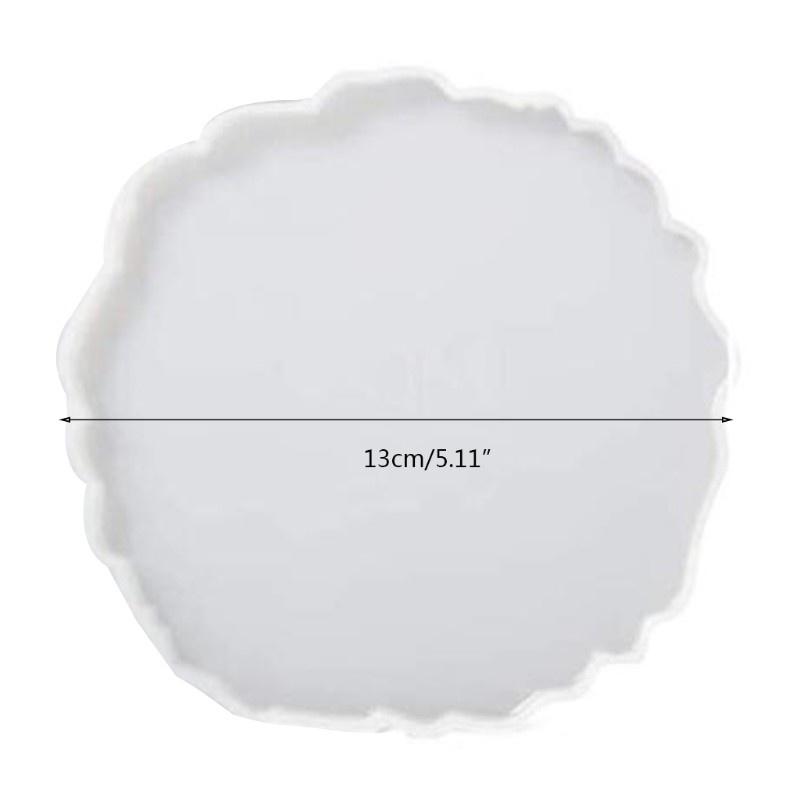 Bộ 4 Khuôn Silicone Làm Đế Lót Ly Hình Học