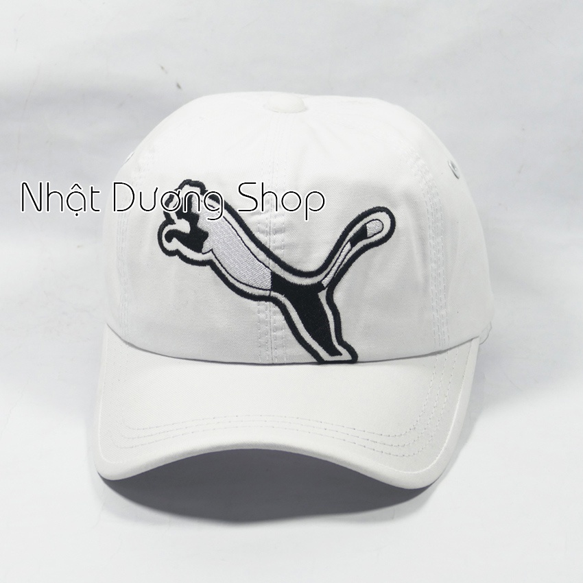 Nón kết Kaki trắng thêu hình con Báo đẹp sang trọng phù hợp cho cả nam và nữ yêu thích nón.