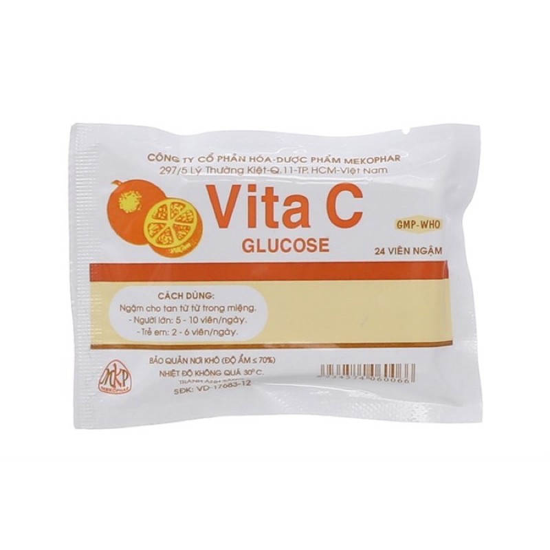 Viên Ngậm C-Bổ sung vitamin C tăng cường đề kháng