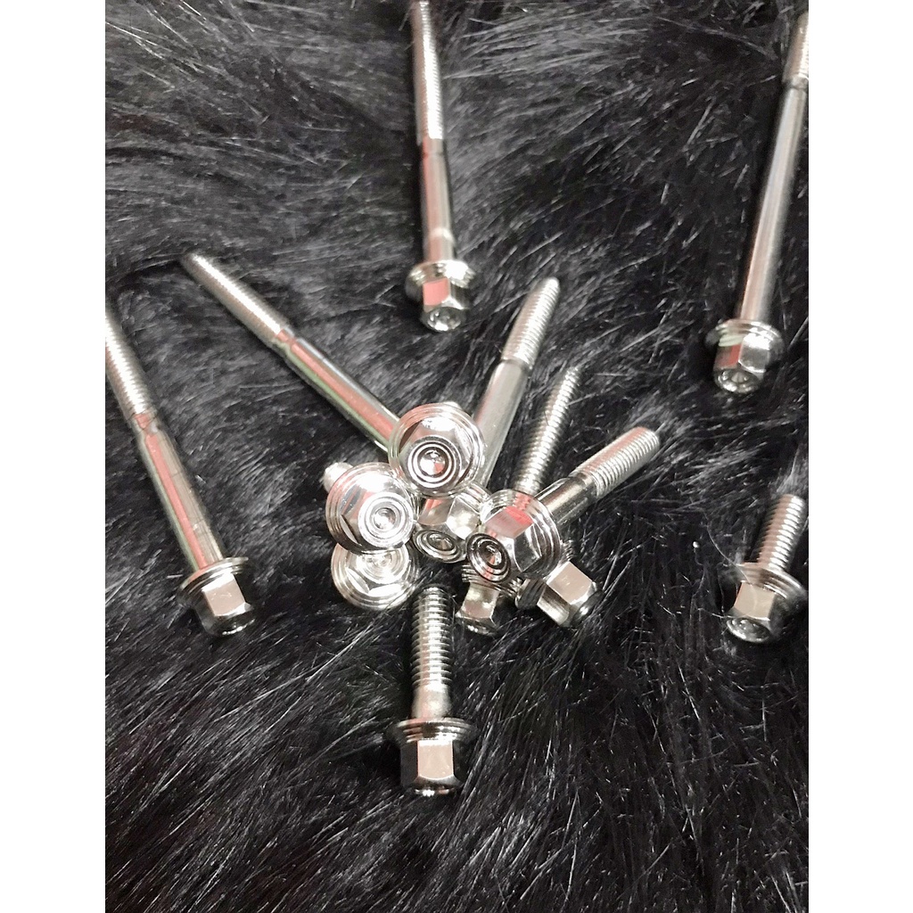 Ốc SỌC THÁI Đầu Trụ 6Li 8Li 10Li Chiều Dài Đủ Size Inox 304