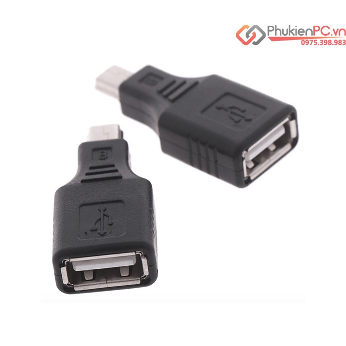 Giắc cắm Mini USB OTG, xem video nghe nhạc từ USB cho ô tô