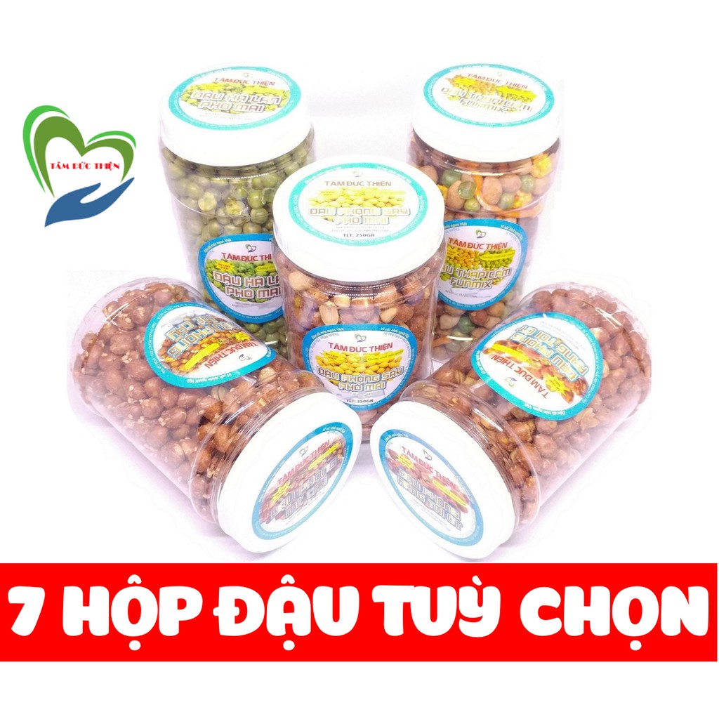 Combo 7 Hộp Đậu Tuỳ Chọn Tâm Đức Thiện
