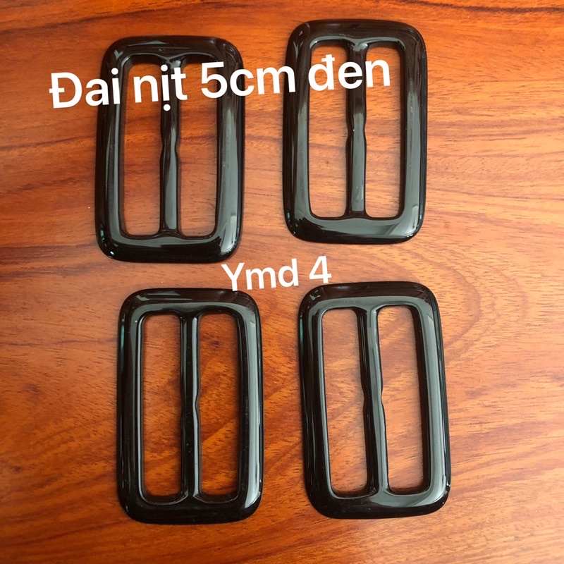 Đai nịt trang trí+ đai nịt chữ D+ đen+ tròn+ chữ nhật