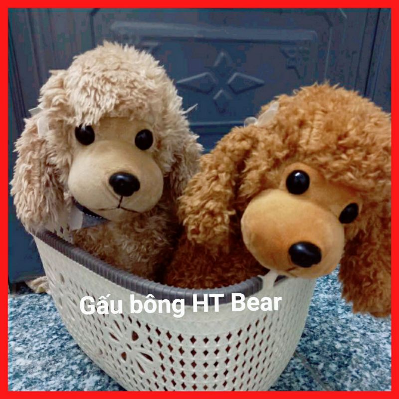 Chó bông poodle nhồi bông