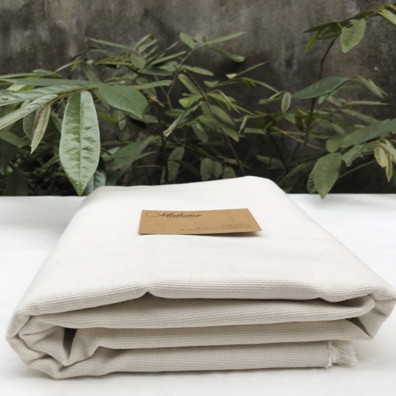Vải Bố, Vải Cavas loại dày làm vỏ gối, túi tote, làm khăn trải bàn, rèm cửa sổ, phông chụp hình