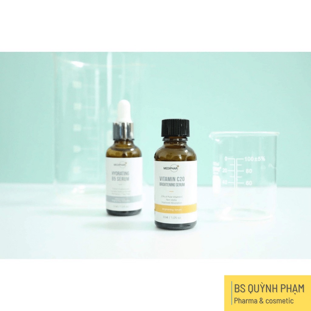 [CHÍNH HÃNG] Serum Dưỡng Trắng Sáng Da, Giảm Thâm Nám Sạm Da, Chống Lão Hóa MEDIPHAR+ VITAMIN C 20