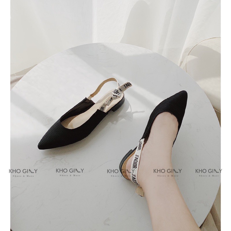 Giày bupbe Slingback DO quai vải | BigBuy360 - bigbuy360.vn