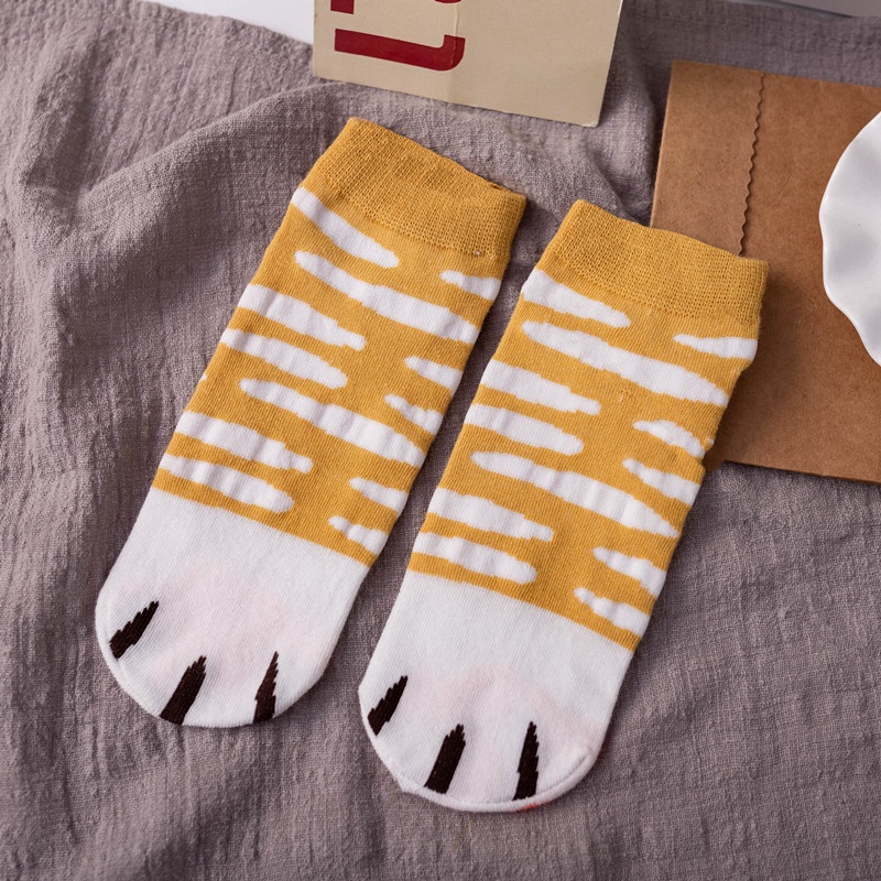 Vớ Cotton Cổ Thuyền In Họa Tiết Hoạt Hình Phong Cách Nhật Bản Dễ Thương Thời Trang Cho Nữ