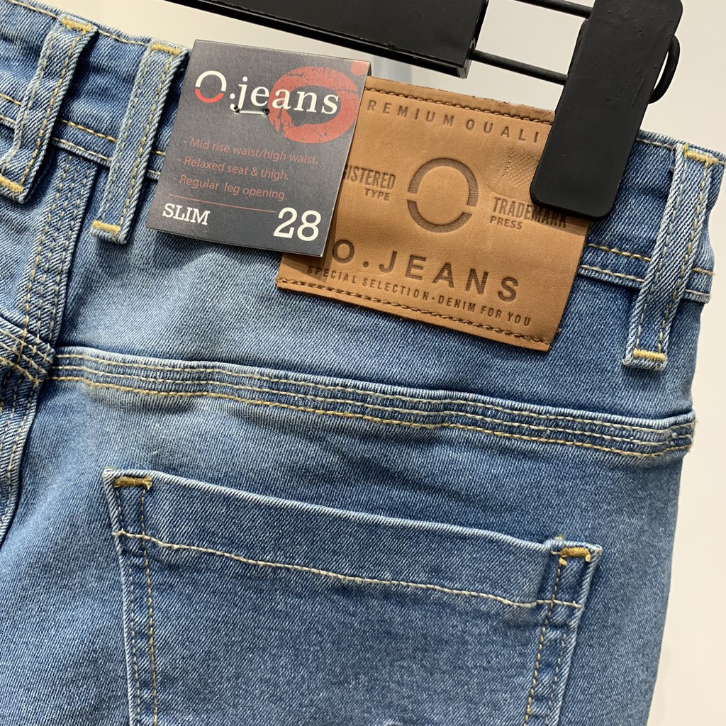 [CHÍNH HÃNG] Quần Jean nam Ojeans ống ôm trẻ trung 30402