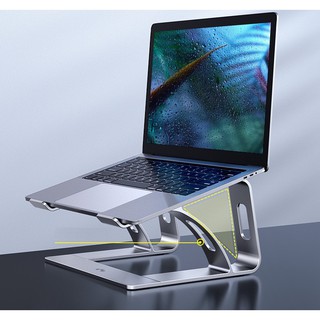 Đế Tản Nhiệt Macbook Kiêm Giá Đỡ Laptop Nhôm Để Bàn Cao Cấp Chuyên Dụng Máy Tính 14 inch, 15 6 inch, 17 inch HOVAMOLS653