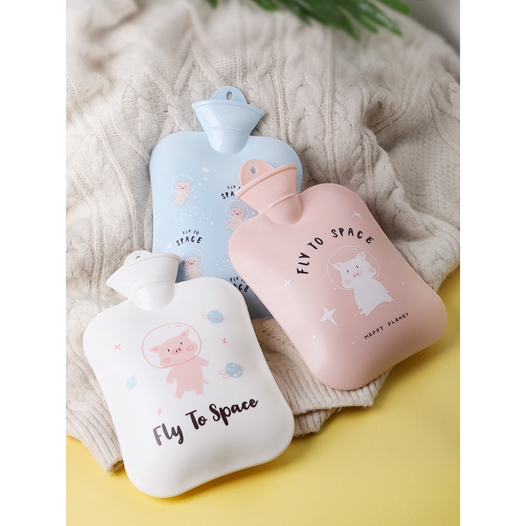 Túi Chườm Nước Nóng Bằng Vải Lông Có Thể Tái Sử Dụng