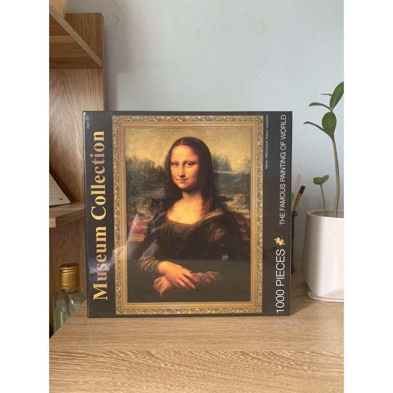 Mona Lisa - 1000 piece puzzle - bộ ghép hình 1000 miếng - bộ ghép hình 1000 mảnh