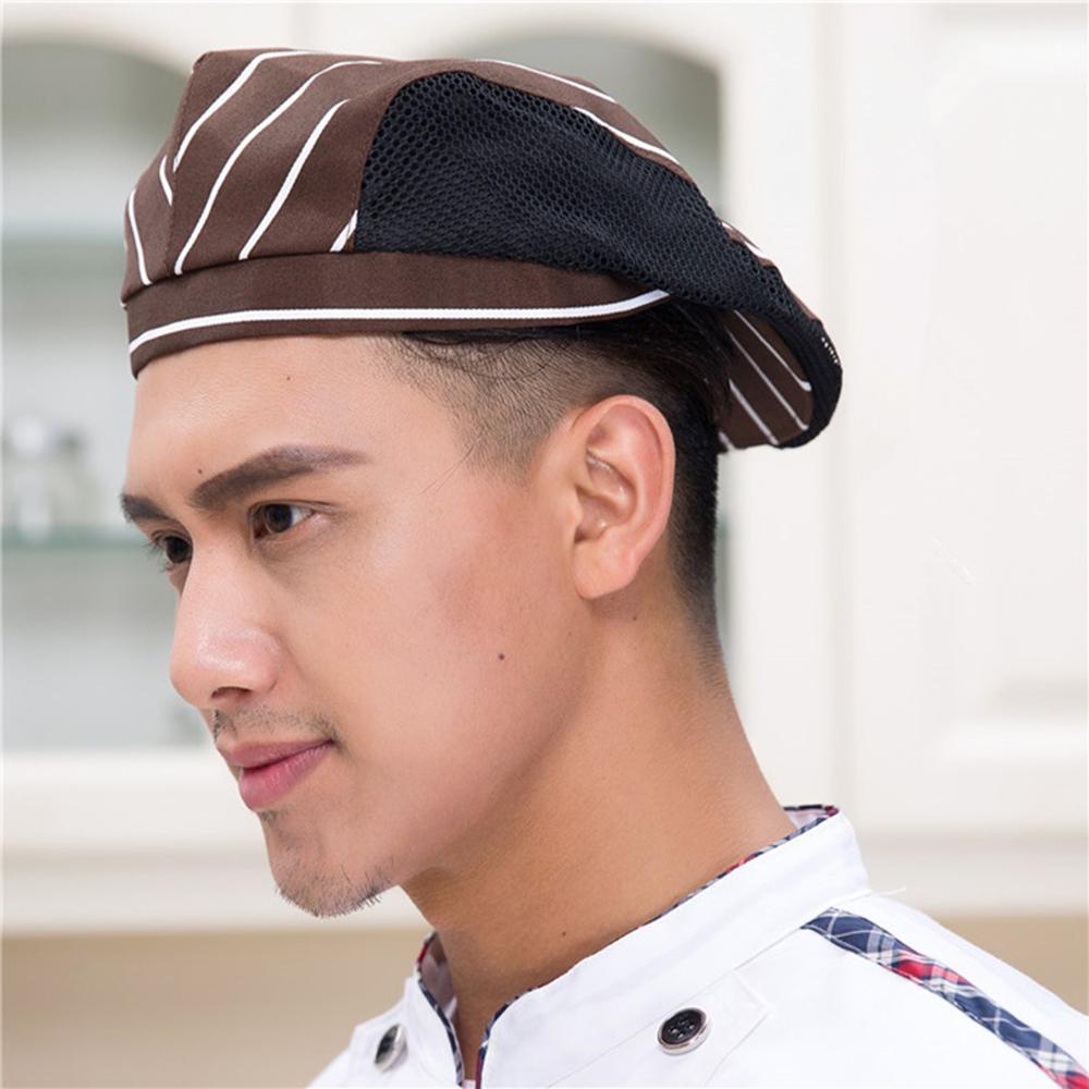 BARRY Mũ Beret 56-58cm Thoáng Khí Cho Đầu Bếp