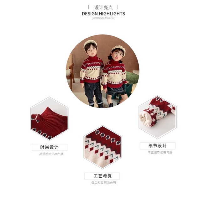 Áo len gia đình, áo len thổ cẩm QCCC