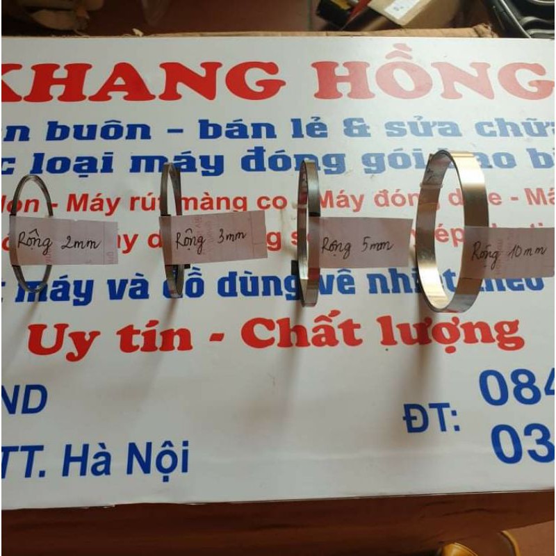 [HÀNG CHÍNH HÃNG] 1 Mét Dây Hàn Miệng Túi Thay Thế Máy Hàn Tay,Dập Chân,Máy Hút Chân Không Rộng 2mm,3mm,5mm,8mm,10mm