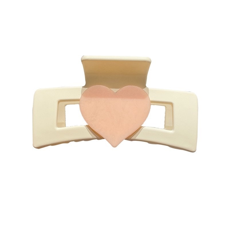 Kẹp Tóc Hình Trái Tim Dễ Thương Phong Cách Hàn Quốc Thời Trang Mùa Hè Cho Nữ