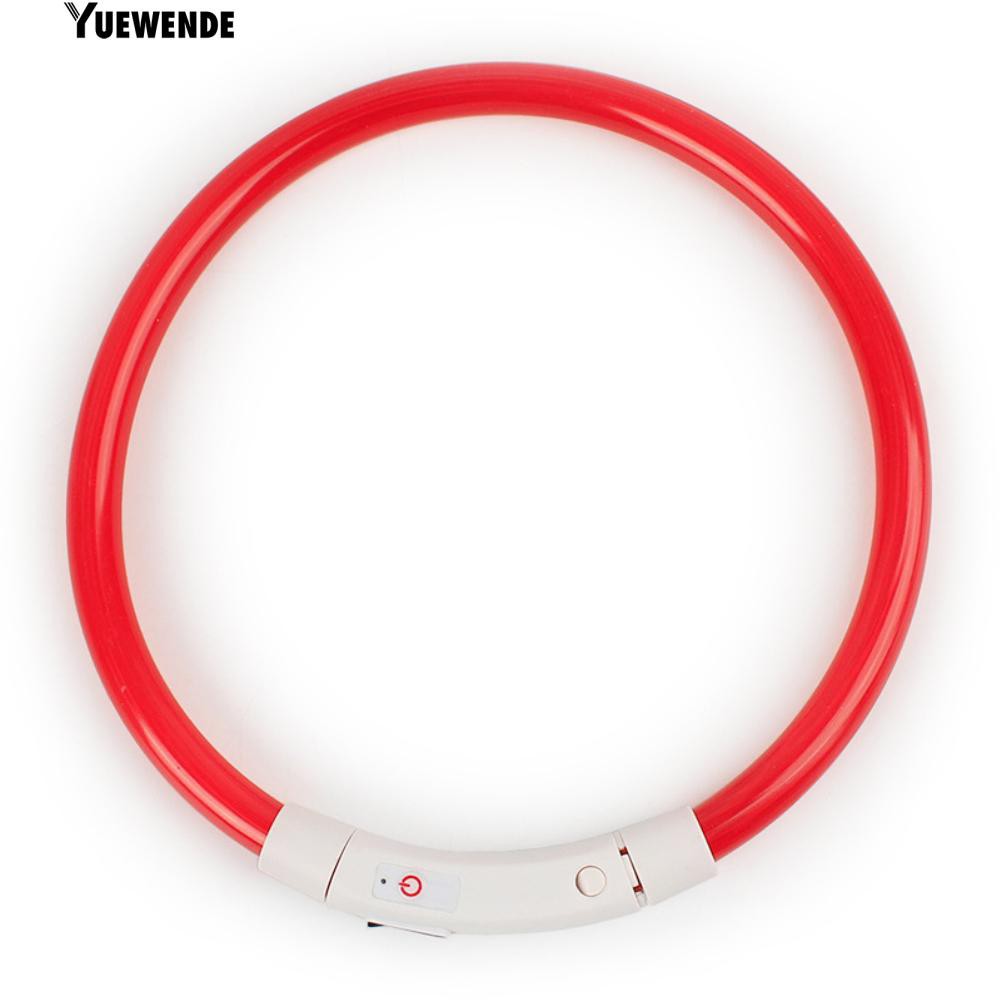 Vòng cổ đèn LED phát sáng sạc USB vui nhộn cho cún cưng