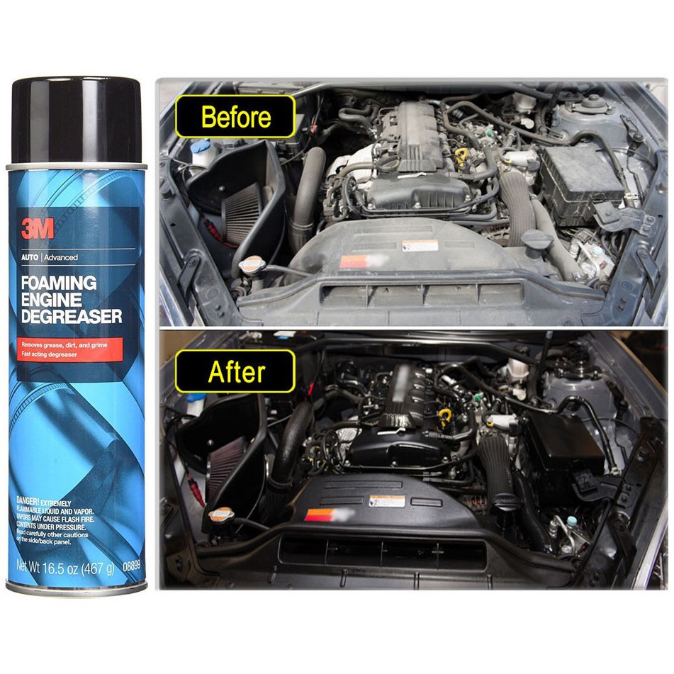 Tẩy rửa dầu mỡ động cơ 3m foaming engine degreaser 08899