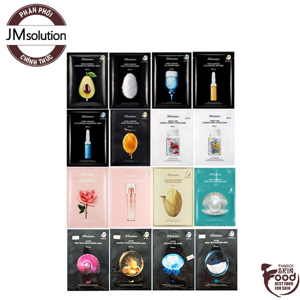 Mặt nạ giấy chăm sóc da toàn diện Hàn Quốc Jmsolution Mask