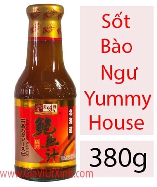 SỐT BÀO NGƯ YUMMY HOUSE 380G - ABALONE SAUCE HONGKONG