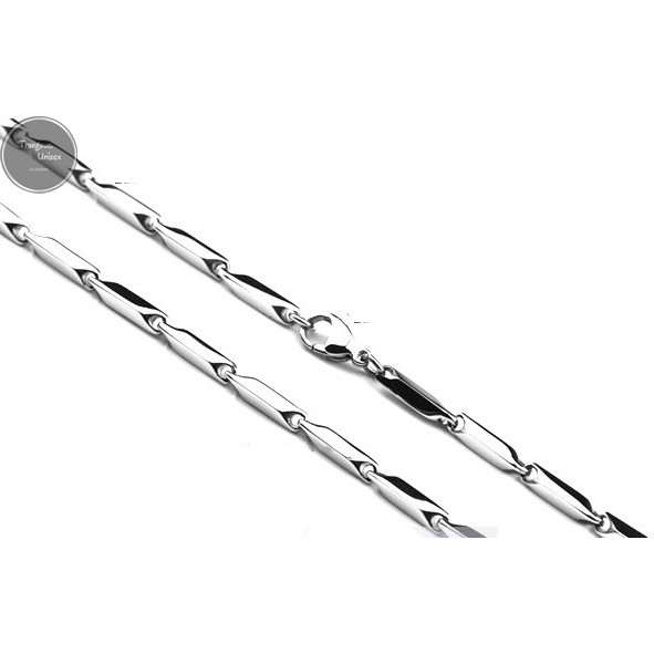 Dây chuyền nam INOX mẫu hoả tiễn không mặt - DN011
