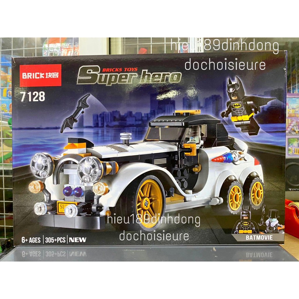 Lắp ráp xếp hình 7128 : Xe Arctic Roller Limo của Penguin