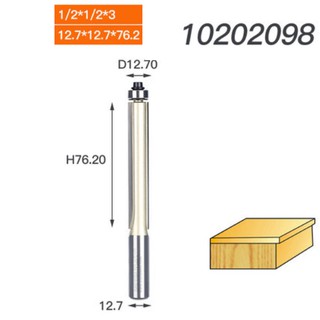 Mũi phay lấy nền bi trên - Cốt 12.7
