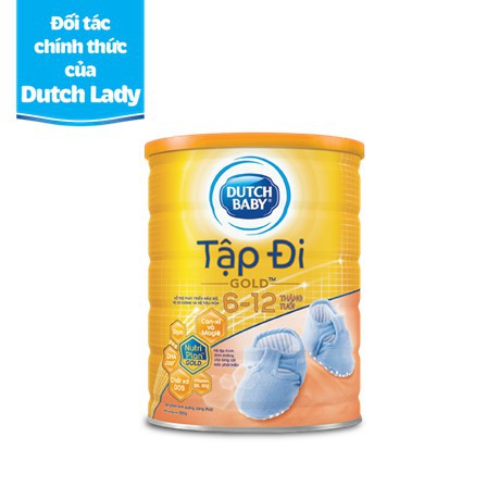 (date 7/3/2022) Sữa dutch lady GOLD cho bé từ 0 tháng - 6 tuổi lon 900g