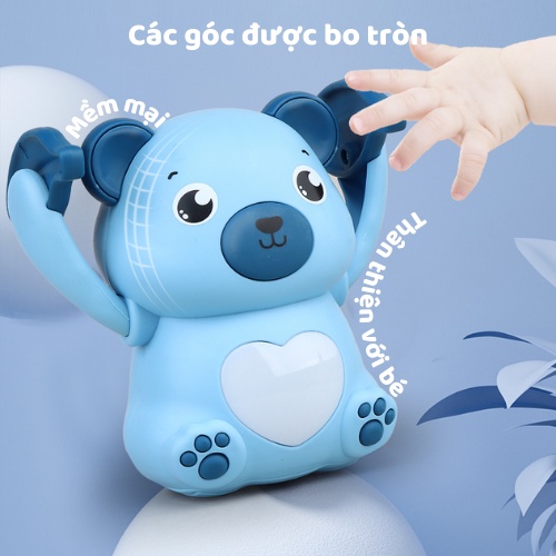 Đồ Chơi Khỉ Nhào Lộn Hulo Toys Phát Âm Nhạc Và Sáng Đèn - Đồ Chơi Giải Trí Cho Bé Trai, Bé Gái, Gấu Cute