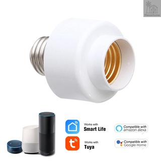Chuôi đèn thông minh e27 kết nối wifi hẹn giờ tương thích với amazon alexa & google home