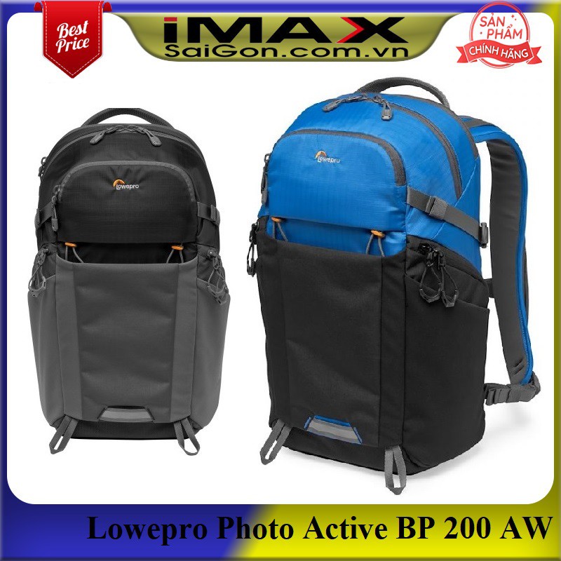 Balo máy ảnh Lowepro Photo Active BP 200 AW, Chính hãng Hoằng Quân