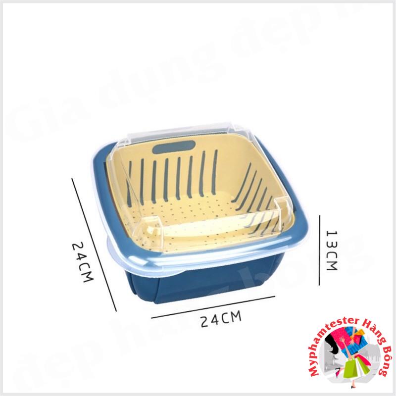 (SIÊU RẺ) Rổ mini để tủ lạnh, đồ ăn vặt