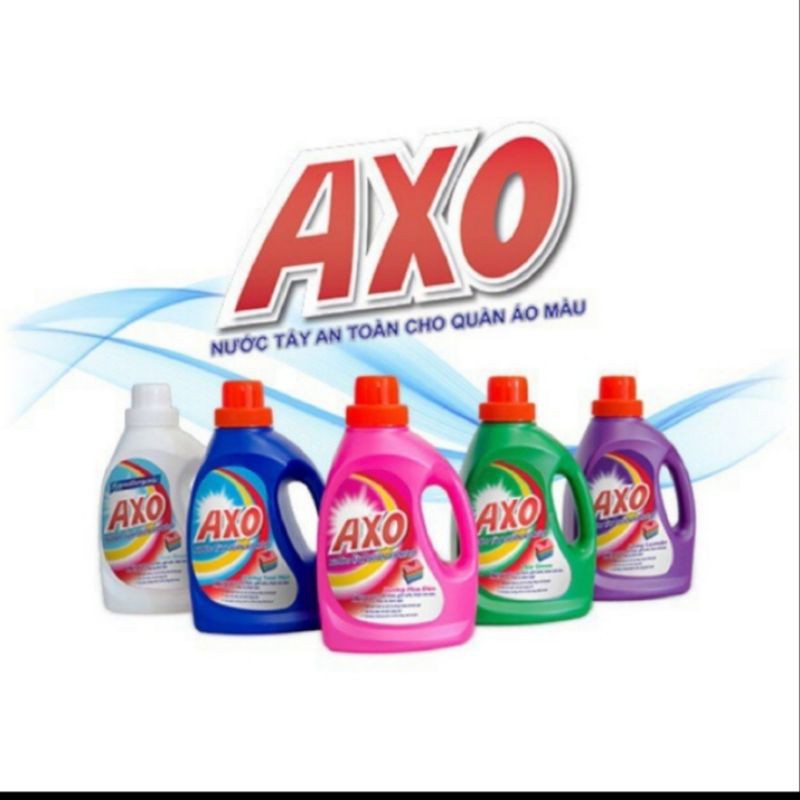 Nước tẩy quần áo màu axo 400ml