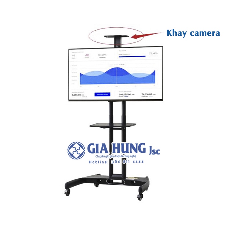 GIÁ TREO TI VI DI ĐỘNG NB AVA1500 HÀNG NHẬP KHẨU