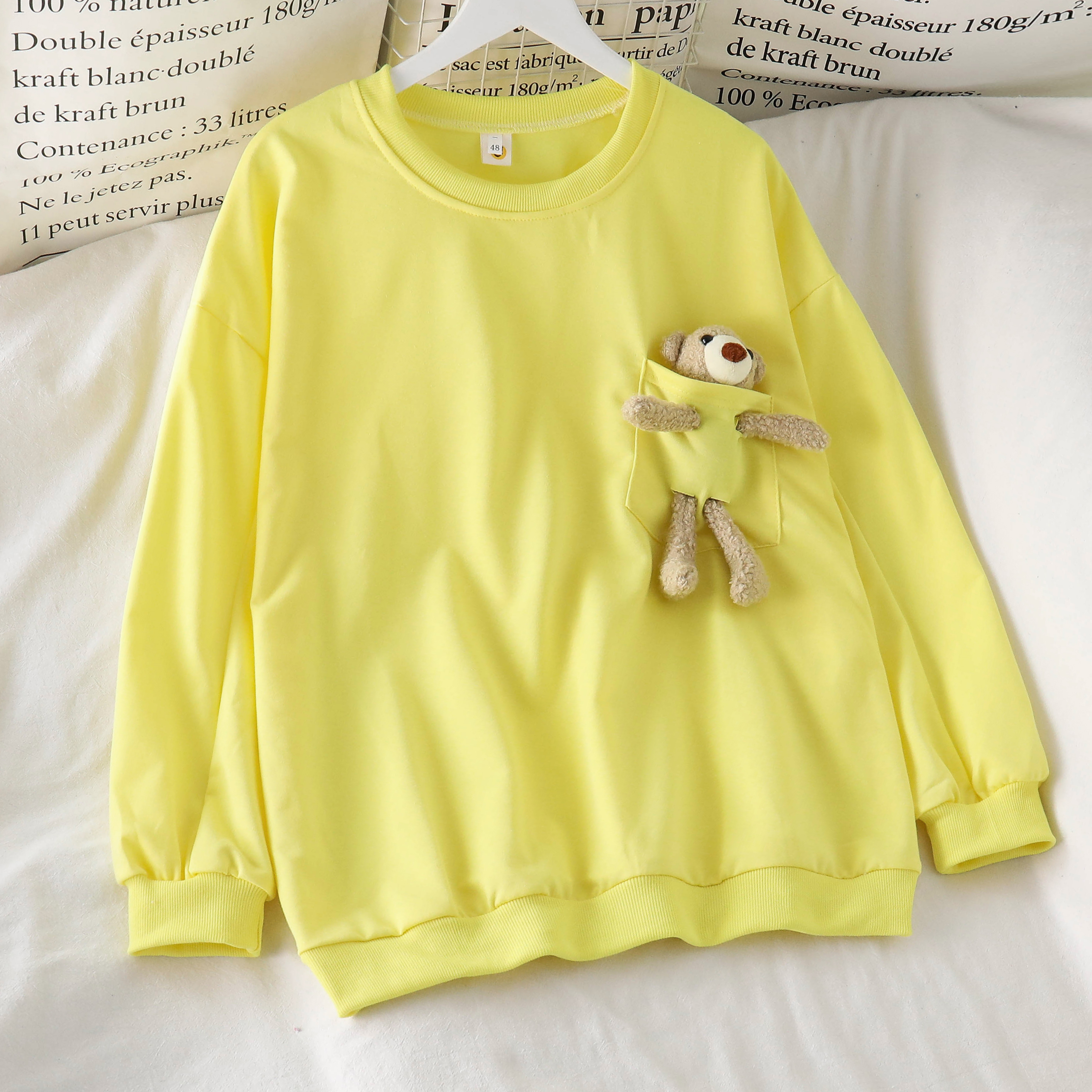 Stylish plain long sleeve blouse | BigBuy360 - bigbuy360.vn