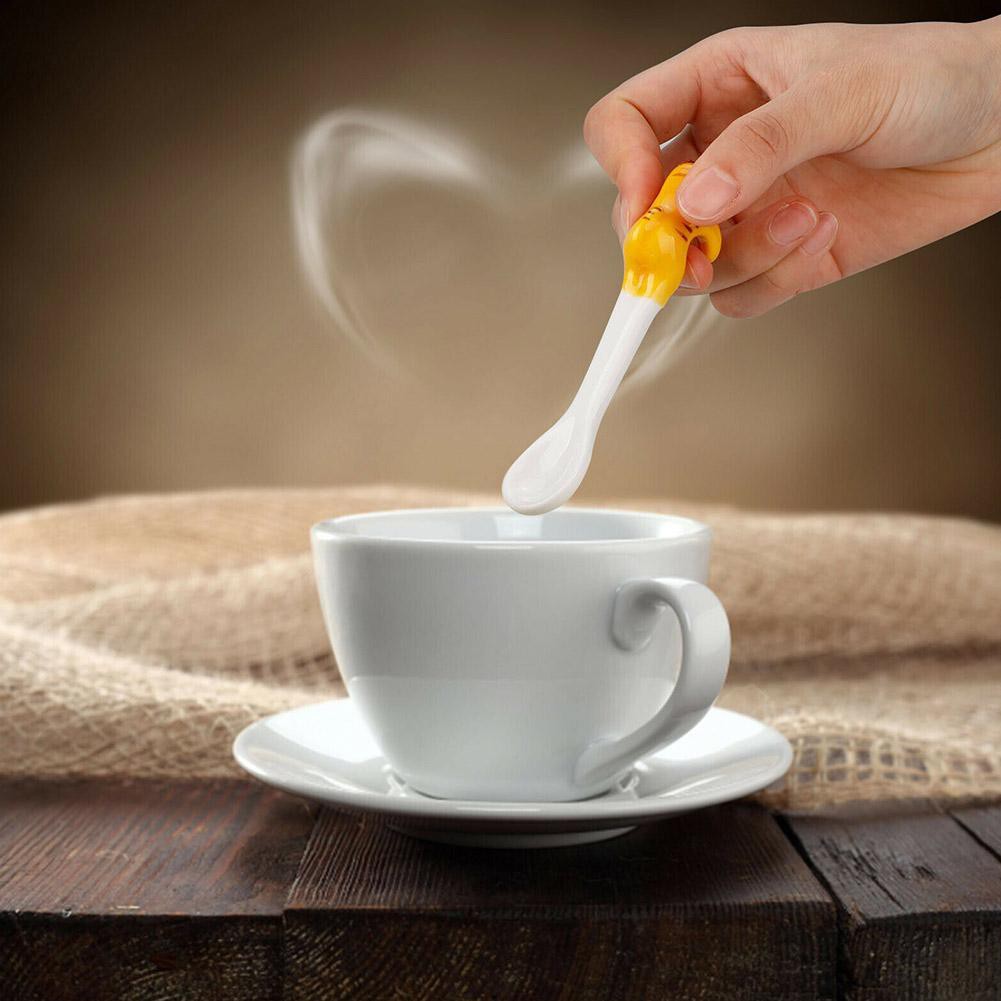 Thìa Cà Phê Bằng Gốm Hình Mèo Dễ Thương K2D8 | BigBuy360 - bigbuy360.vn