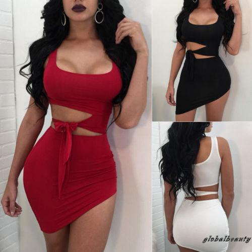 Đầm dây nữ cộc tay bó sát quyến rũ