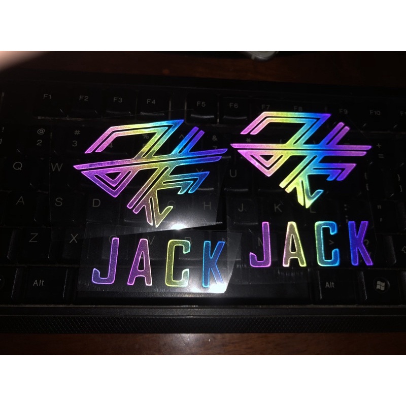 Decal Nhiệt Phản Quang 7 màu Jack