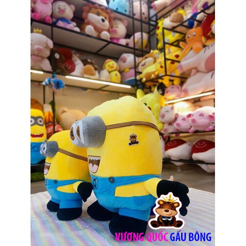 Gấu Bông Minion Tròn Cao Cấp Dễ Thương