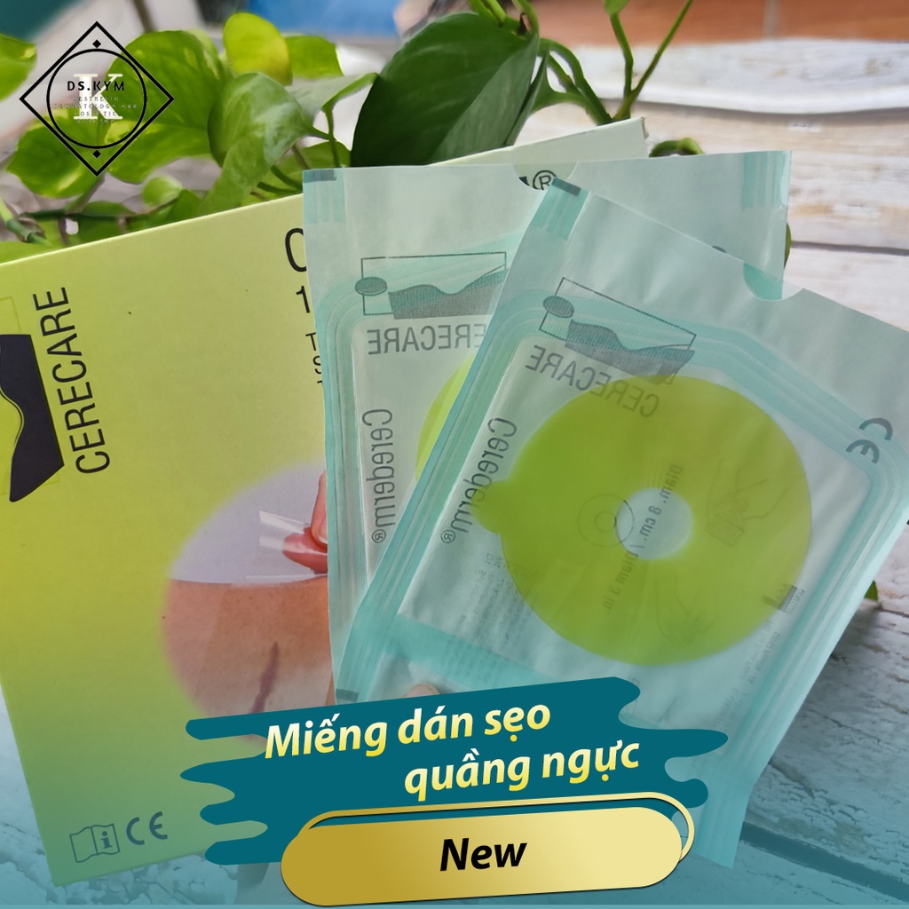 Băng quấn bằng miếng silicone tự dính Cerederm Couronne Dán Quầng, CERECARE SAS, Pháp