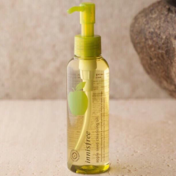 [Chính Hãng] Dầu tẩy trang táo xanh Innisfree Apple Seed Cleansing Oil mẫu mới nhất - Cica Cosmetic