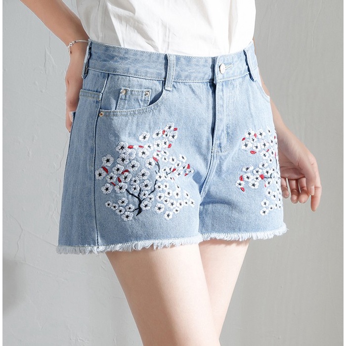 Quần short bò nữ 💕 Quần sooc bò jean nữ siêu rẻ , siêu đẹp - Shop Bé Sâu | BigBuy360 - bigbuy360.vn