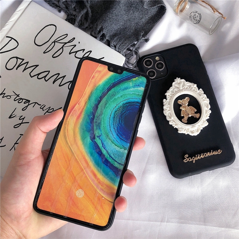 Lolita bear Case vivo v7 v7plus v5 v5plus v9 v11 v11i v15pro v15 phone case Lovely cartoon y83 y71 y91c y17 y3 y12 y19 z5x iqooneo casing Silicone Fashion brand