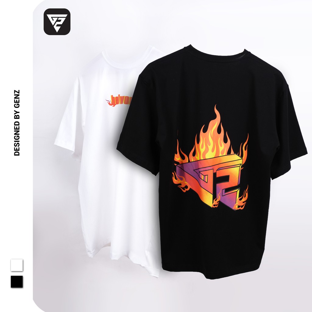 Áo thun tay lỡ GENZ phông Unisex nam nữ Cotton oversize form rộng Hello World | BigBuy360 - bigbuy360.vn