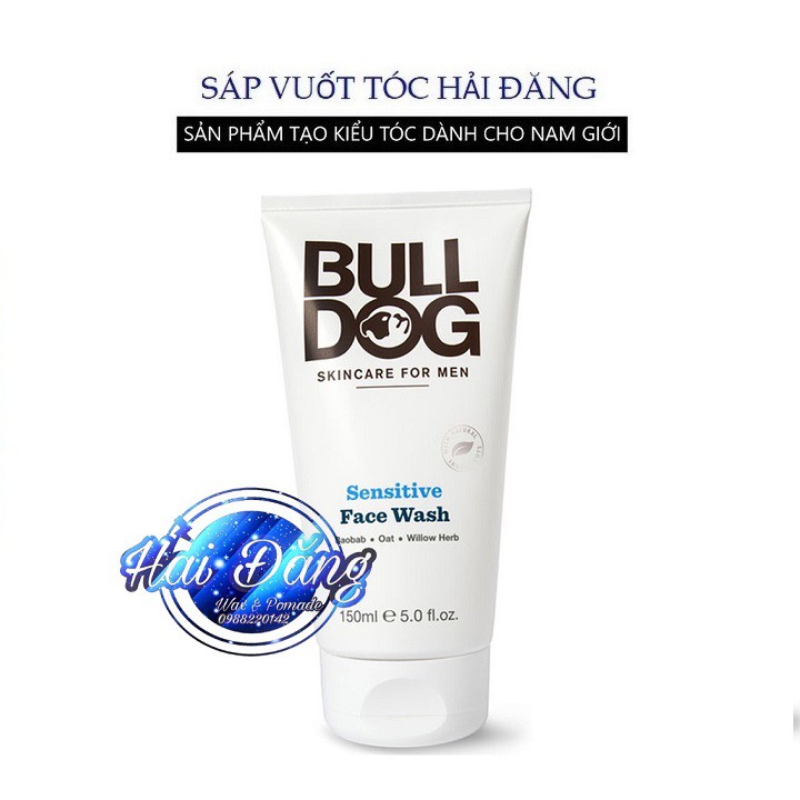 [ Chính Hãng UK ] Tẩy da chết Bulldog Sensitive Face Scrub - Cho Nam Da Nhạy Cảm 125ml
