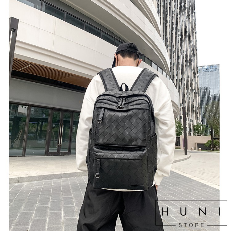 Balo Nam Da Đan Chéo Thiết Kế Tinh Xảo - Huni Store 1826